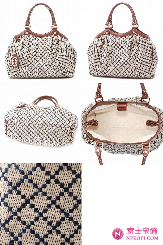 GUCCI/グッチ 2012年春夏新作SUKEYチャーム付きハンドバッグ 211944 KD01G 8509 